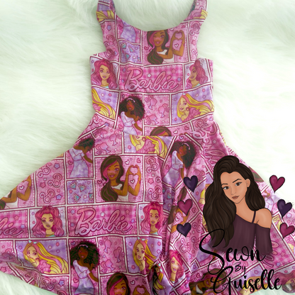 Grow With Me Dress 3T-6Y / Bamboo