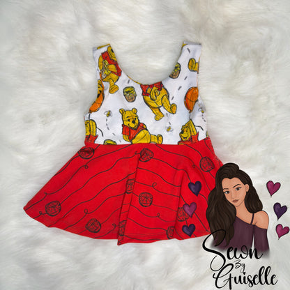Magnolia Cross Back Dress 12-18M / Bamboo