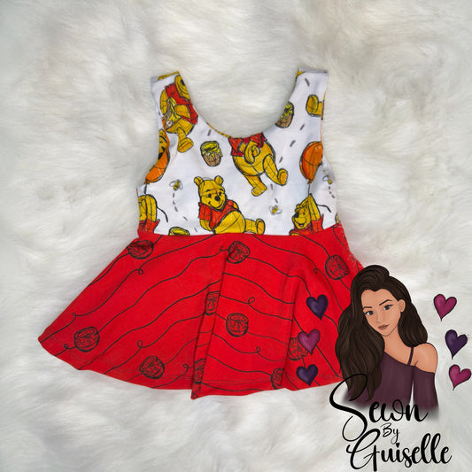 Magnolia Cross Back Dress 2T / Bamboo