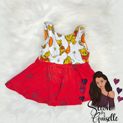 Magnolia Cross Back Dress 12-18M / Bamboo